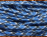 gemustert Blau - Schwarz - Weis